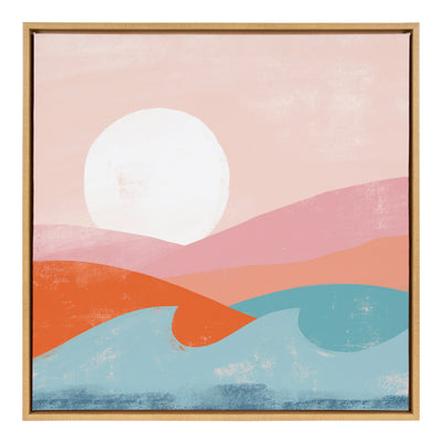 Sylvie Endless Summer Framed Canvas by kateandlaurel - product image 13 for Resin Society