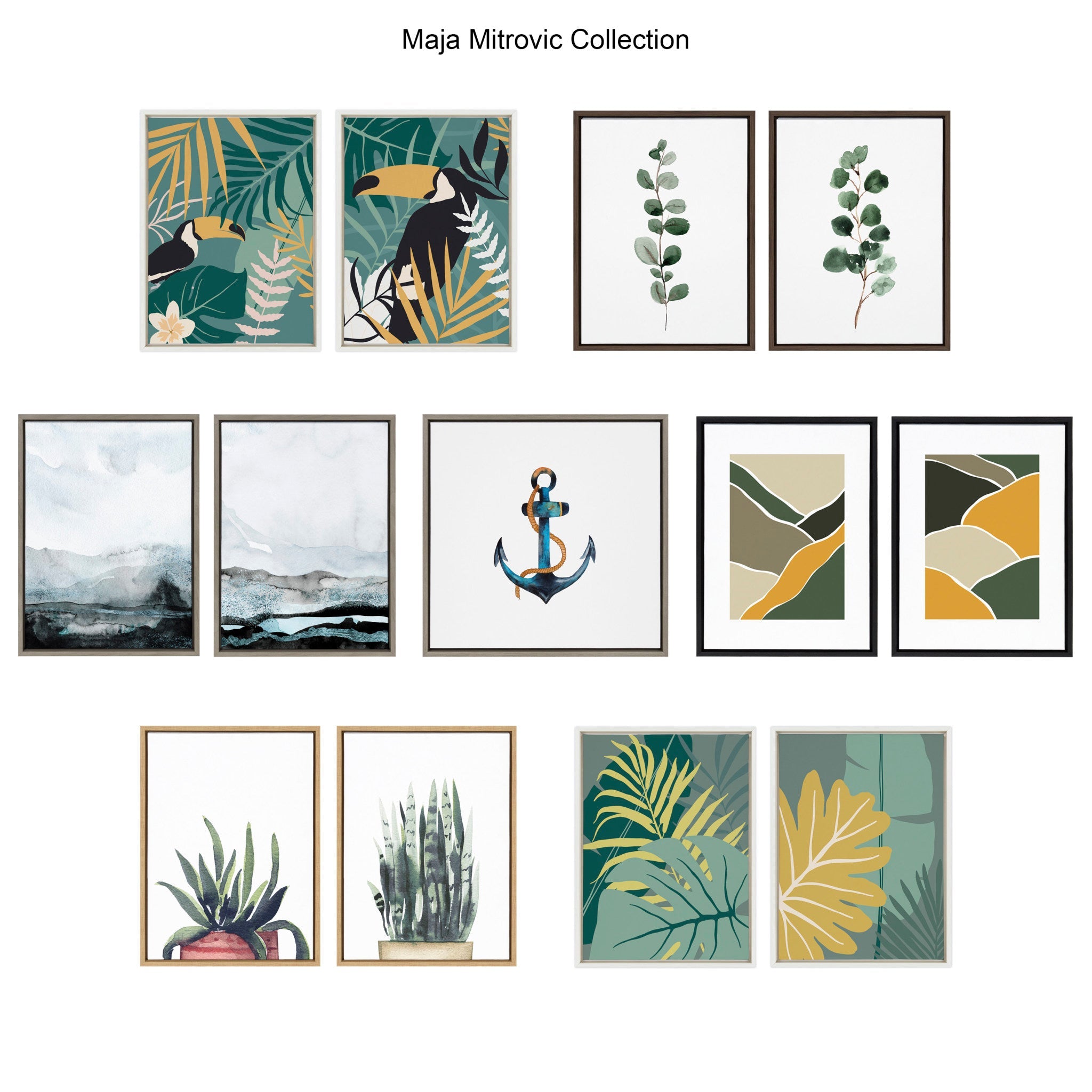 Sylvie Bike Framed Canvas by kateandlaurel - product image 6 for Resin Society