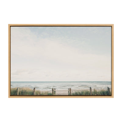 Sylvie Pale Sky Framed Canvas by Emiko and Mark Franzen of F2Images