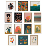 Sylvie Horizon Framed Canvas by kateandlaurel - product image 6 for Resin Society