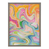 Blake Marble 27 Framed Printed Glass by kateandlaurel - product image 2 for Resin Society