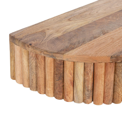 Reid Ribbed Floating Side Table