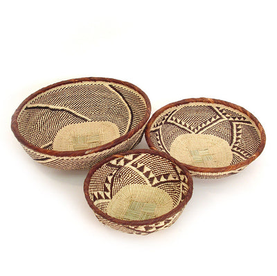 Tonga Basket Bowls by Mbare Ltd - main product image for Resin Society