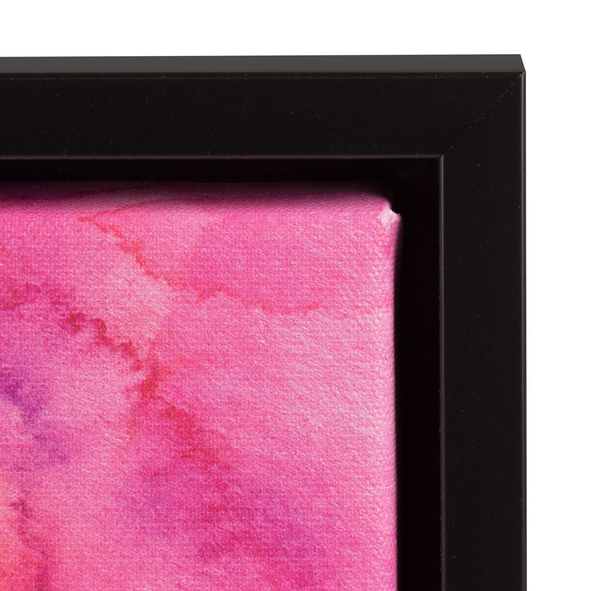 Sylvie Be Still My Soul Watercolor Art Framed Canvas by kateandlaurel - product image 3 for Resin Society