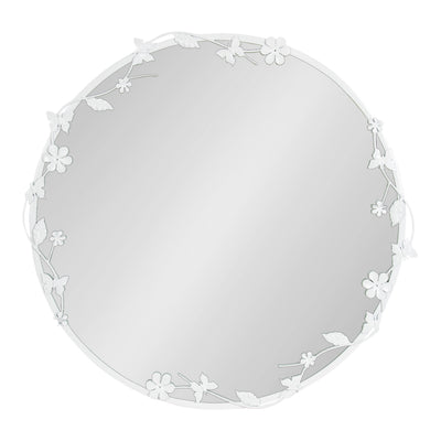 Rosella Floral Wall Mirror Metal
