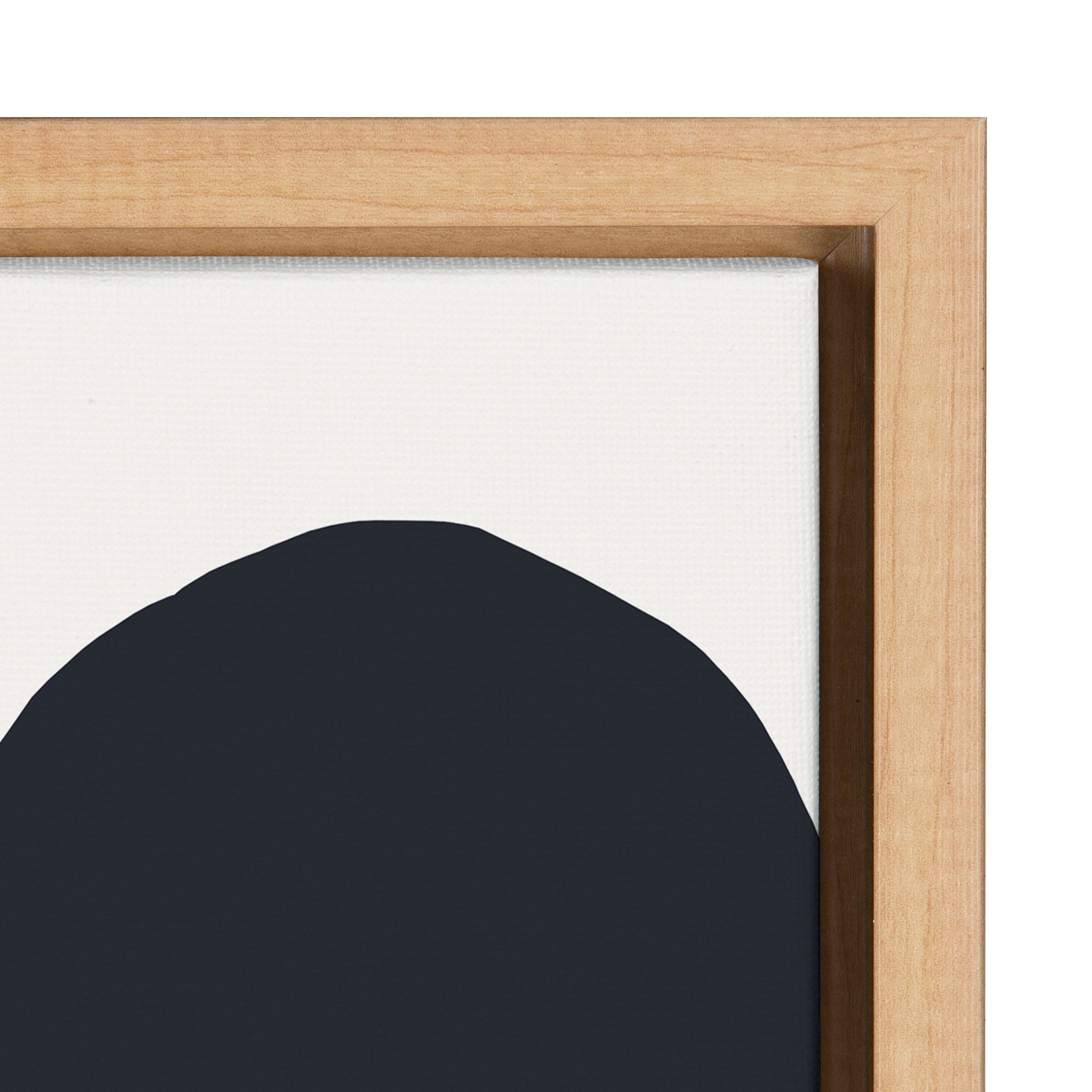 Sylvie Quiet Jungle 1 Framed Canvas by kateandlaurel - product image 3 for Resin Society