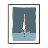 Sylvie Splash Framed Canvas by Rocket Jack by kateandlaurel - product image 10 for Resin Society