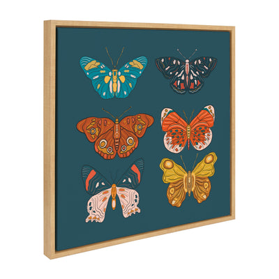 Sylvie Free Wings Framed Canvas by kateandlaurel - product image 2 for Resin Society